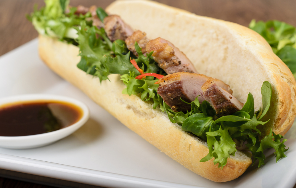 Традиционният виетнамски сандвич бан ми